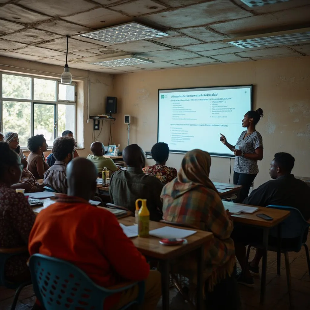 Workshop de educação financeira em comunidade